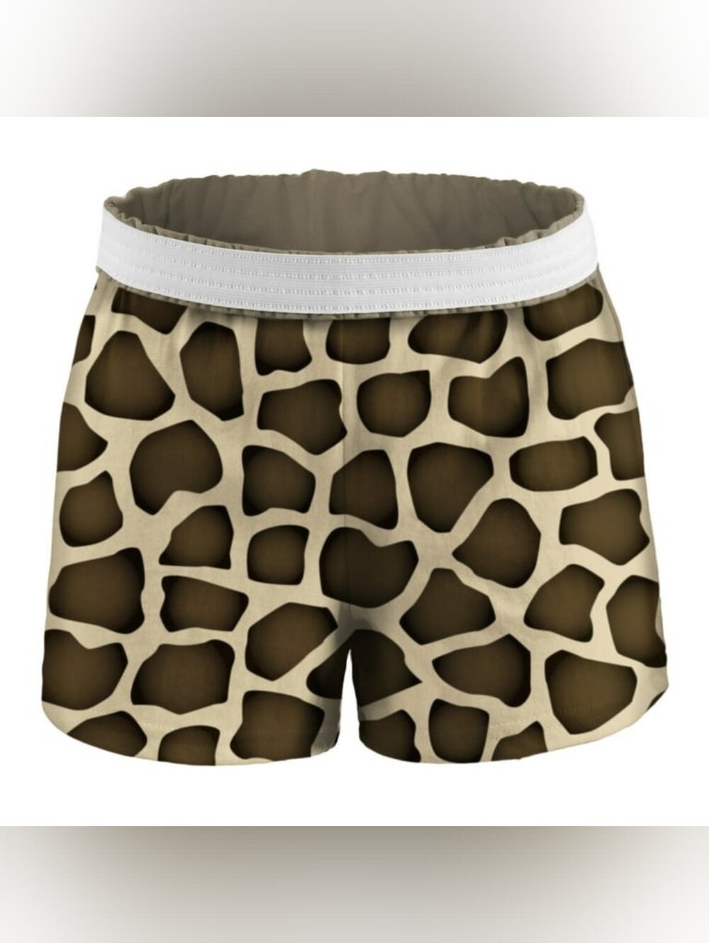 New! Soffe Giraffe-Print Athletic Shorts